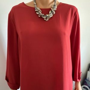 rustic colored flow top  nwot size 20 uk 18 USA